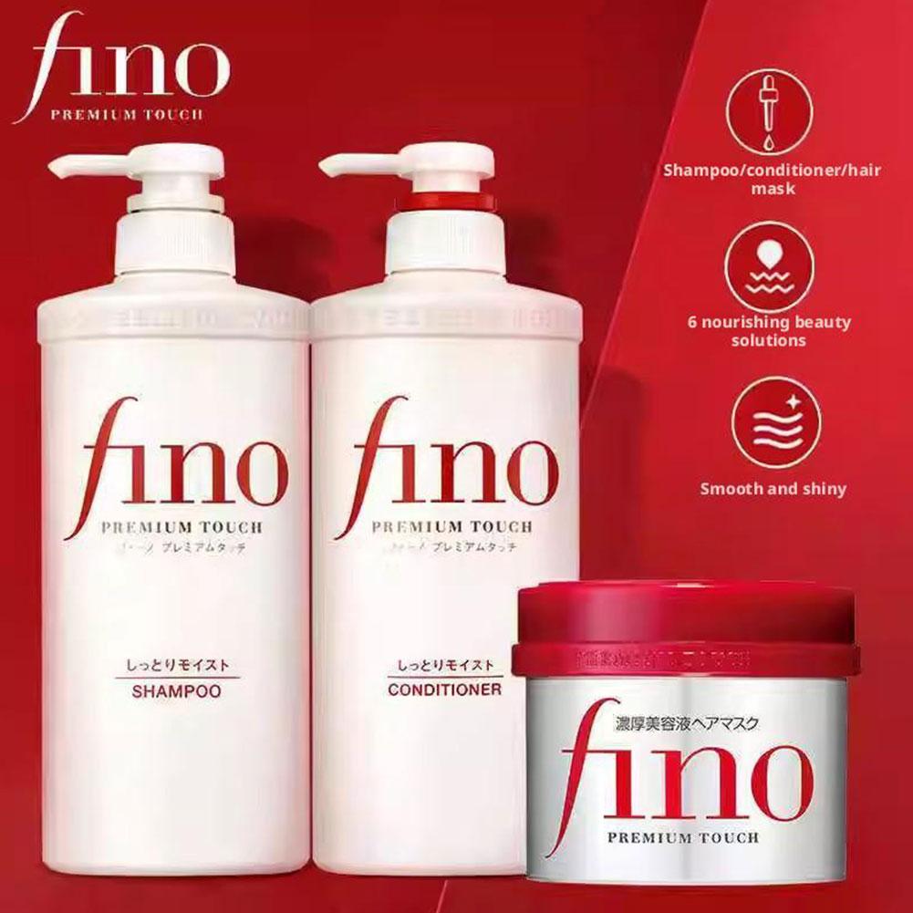 Hair Care Fino - Zestaw do pielęgnacji włosów Fino: maska,