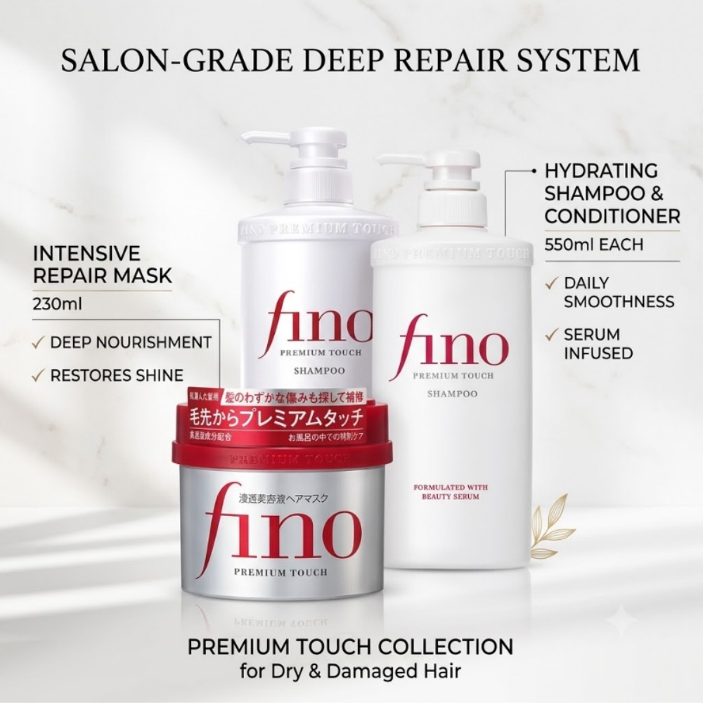 Hair Care Fino - FINO Maska do włosów naprawcza Głęboko