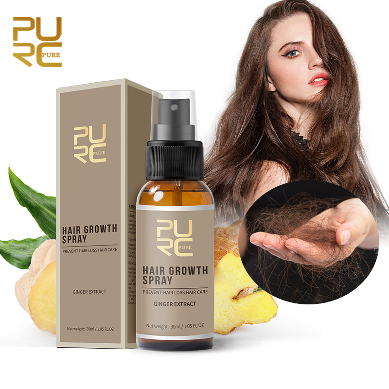 Hair Care Hair Serum - PURC Imbirowy spray do włosów Olejek