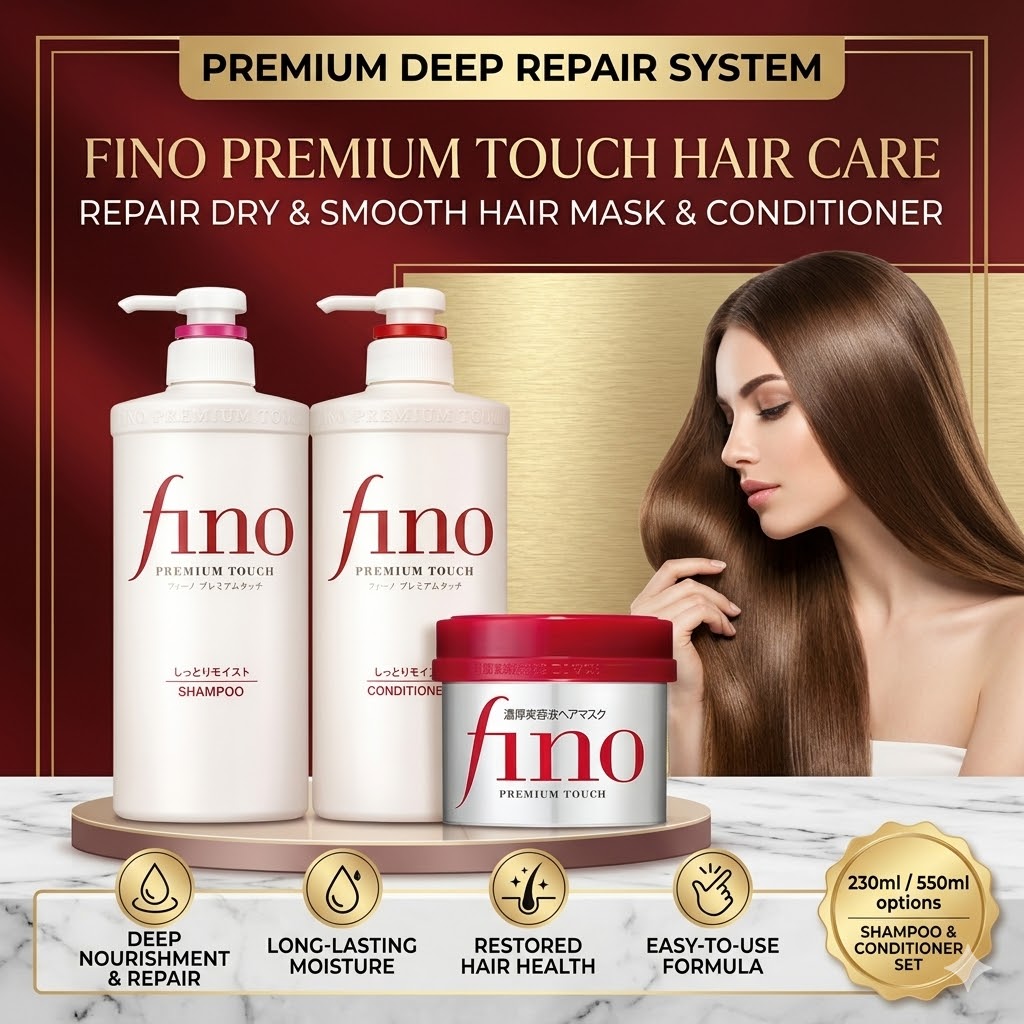Hair Care Fino - Zestaw do pielęgnacji włosów Fino Premium
