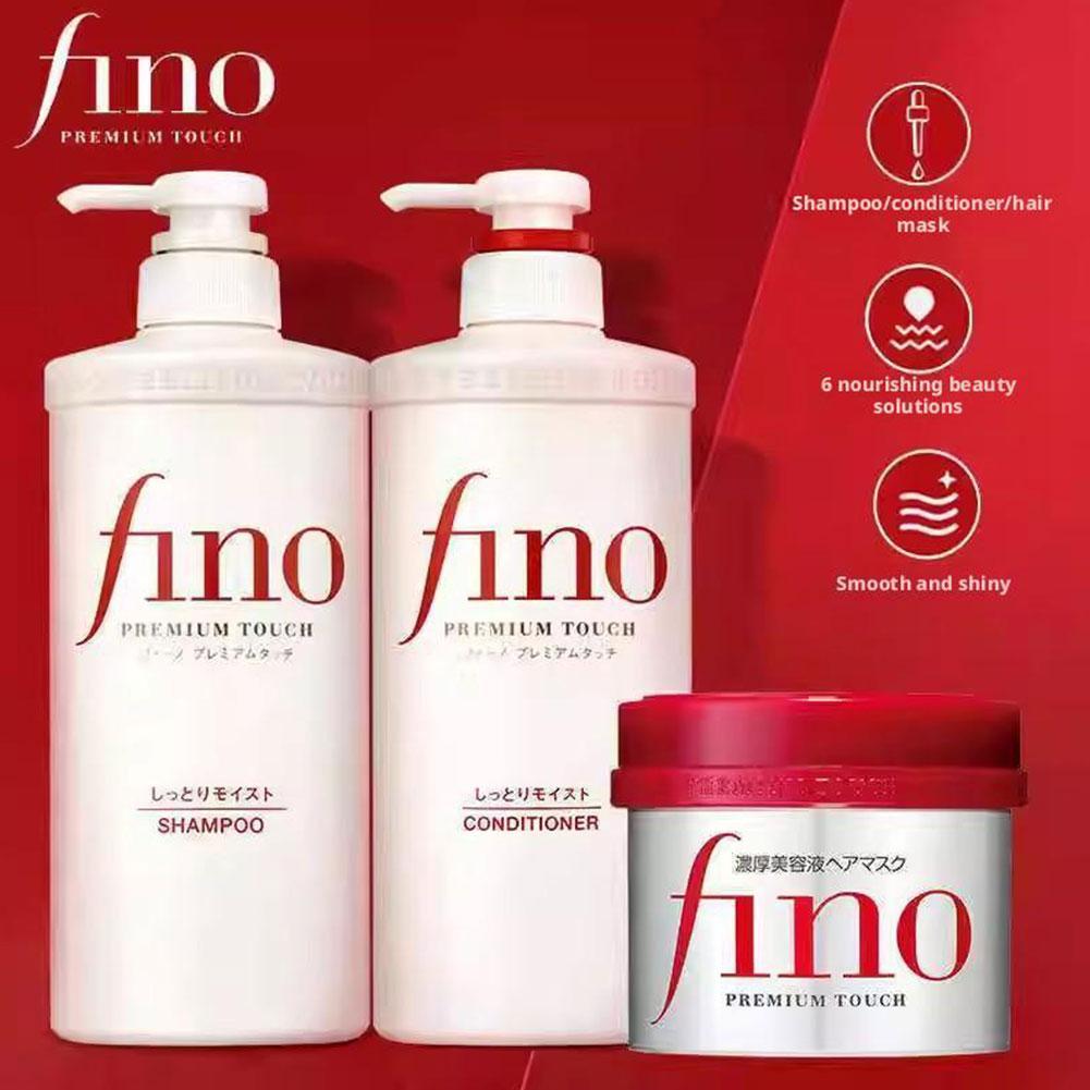 Hair Care Fino - Japoński szampon nawilżający Fino do głębokiego