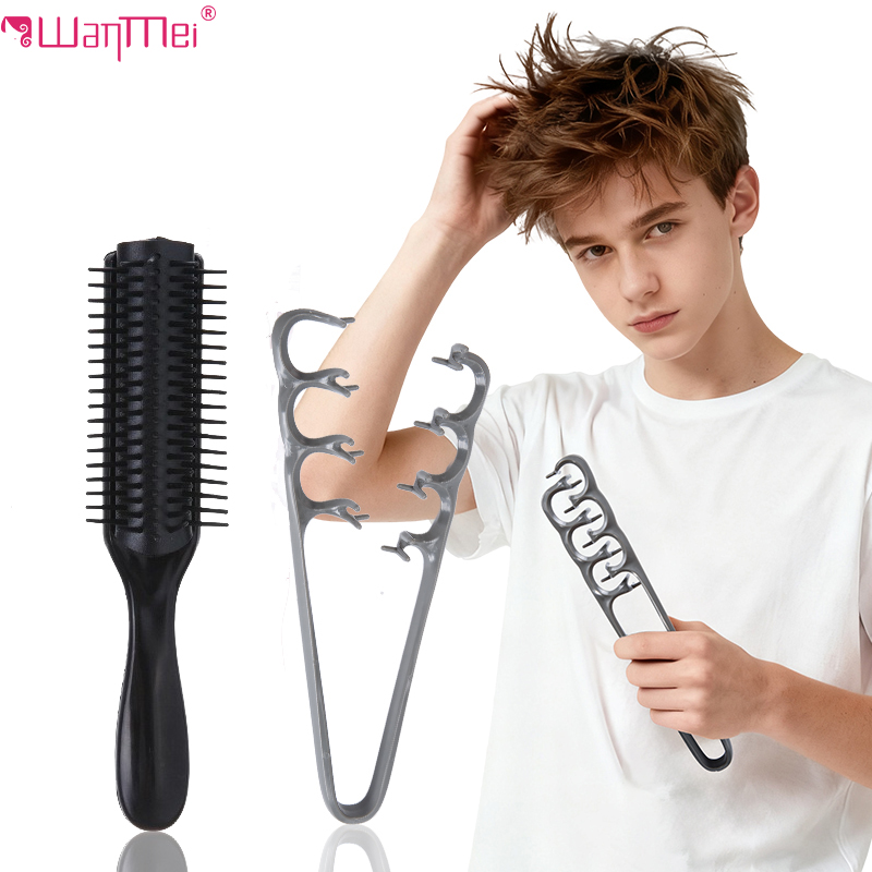 2 szt. 9-rzędowa szczotka do w – Detangling Wide Comb recenzja i cena