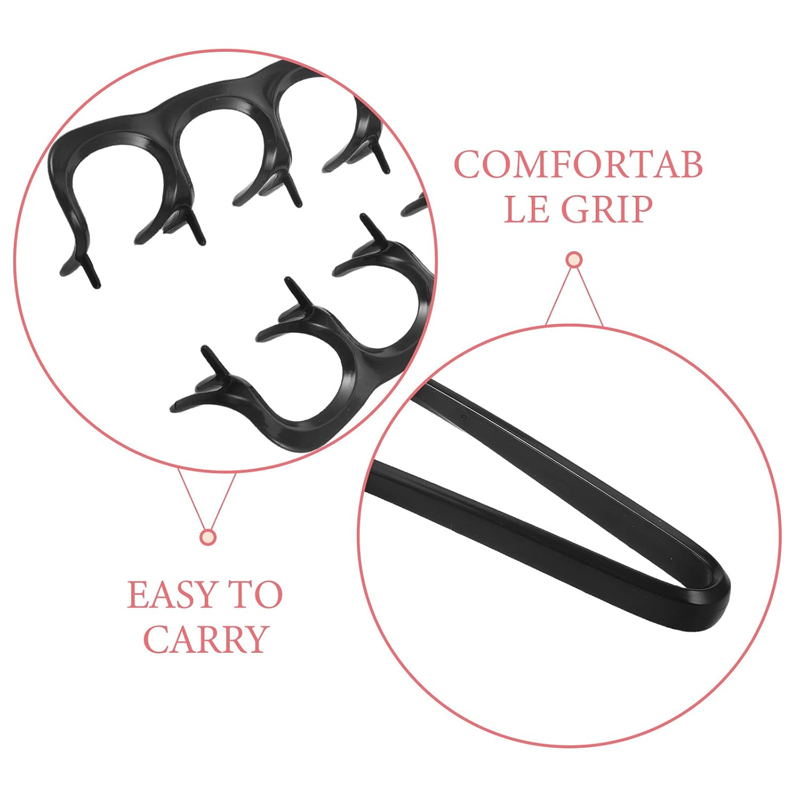 2 szt. 9-rzędowa szczotka do w – Detangling Wide Comb recenzja i cena