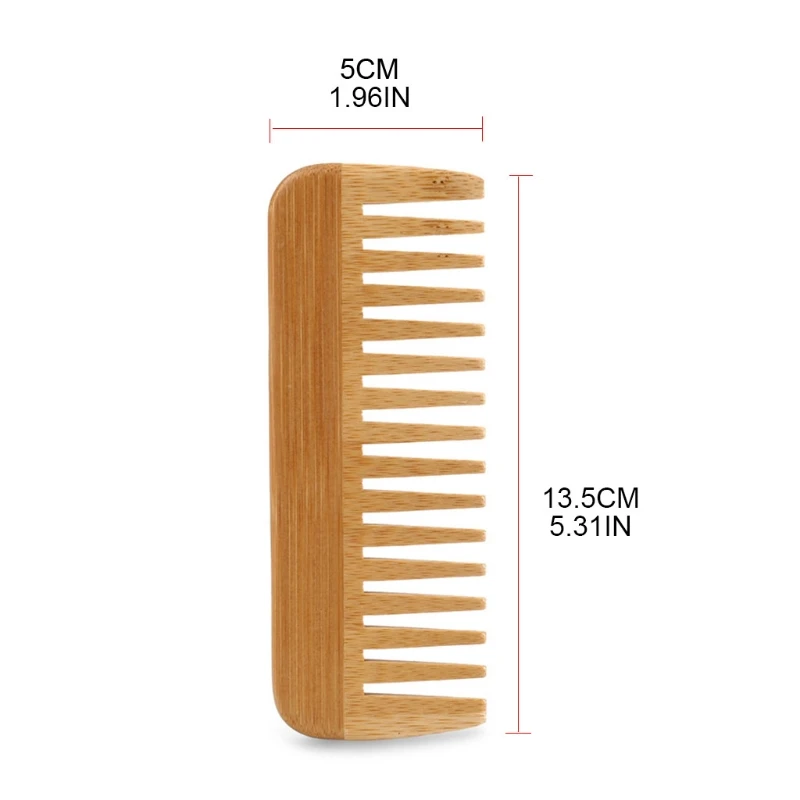 Naturalny bambusowy grzebień z – Detangling Wide Comb recenzja i cena