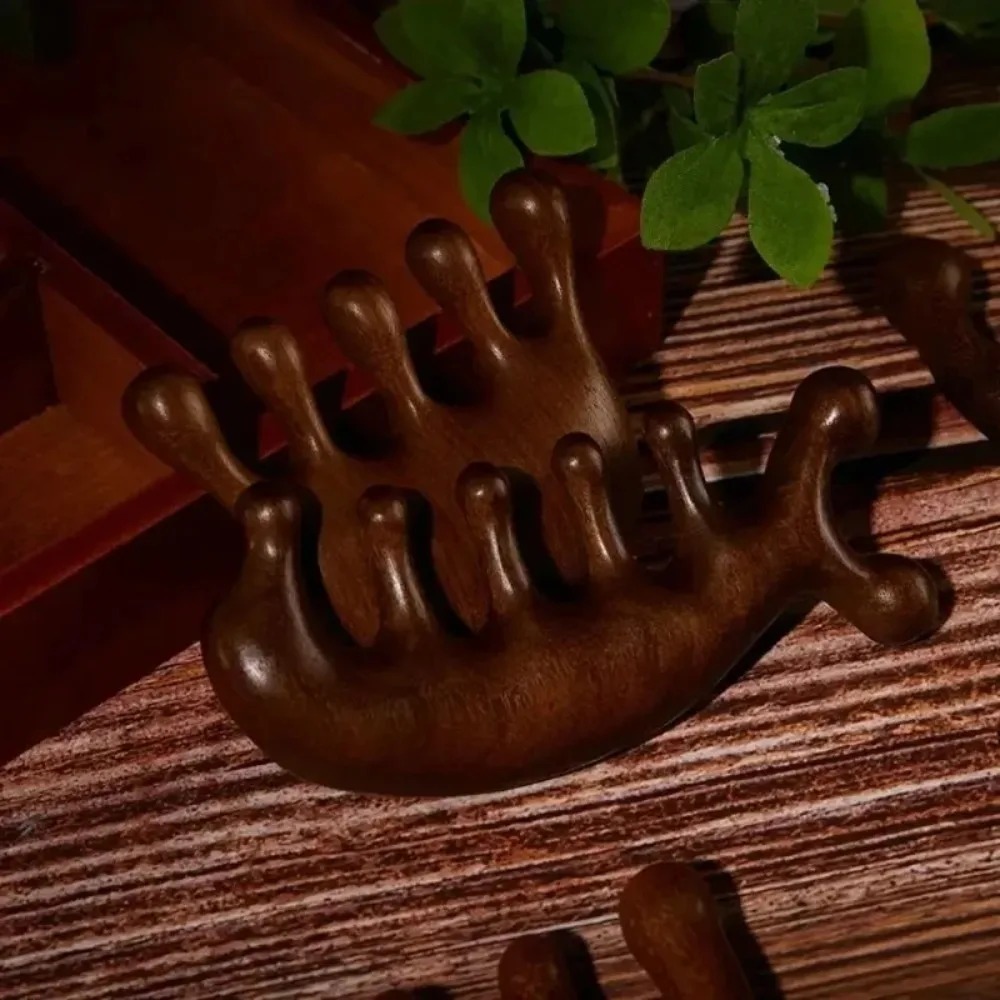 Drewniany grzebień do masażu,  – Detangling Wide Comb recenzja i cena