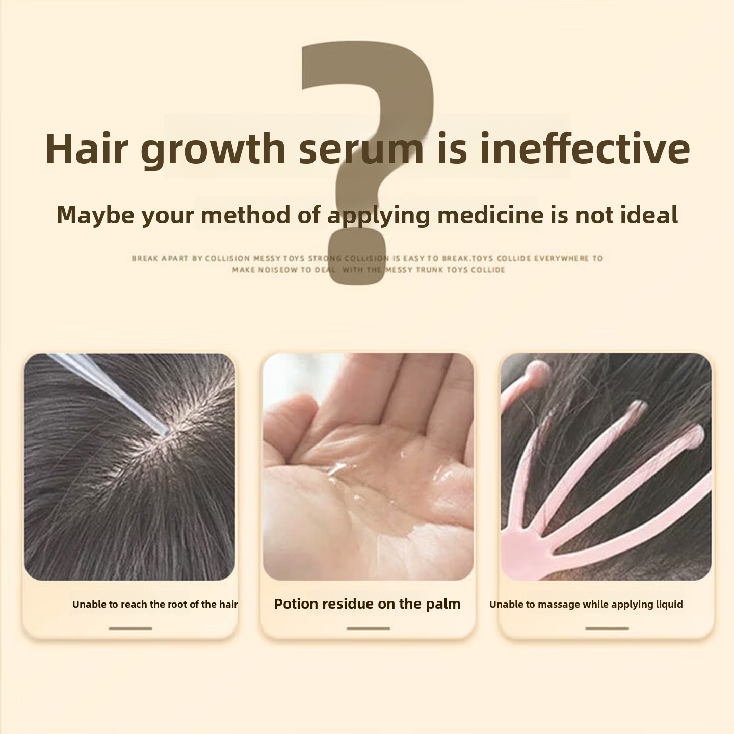 Aplikator do skóry głowy z min – Hair Care Hair Serum recenzja i cena
