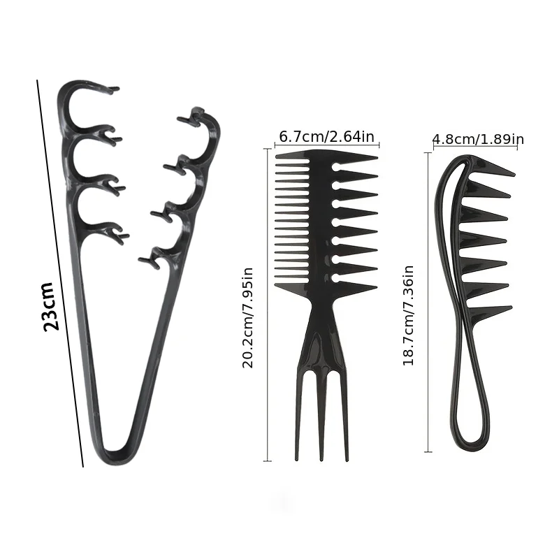 Zestaw grzebieni 2/3 szt. do s – Detangling Wide Comb recenzja i cena