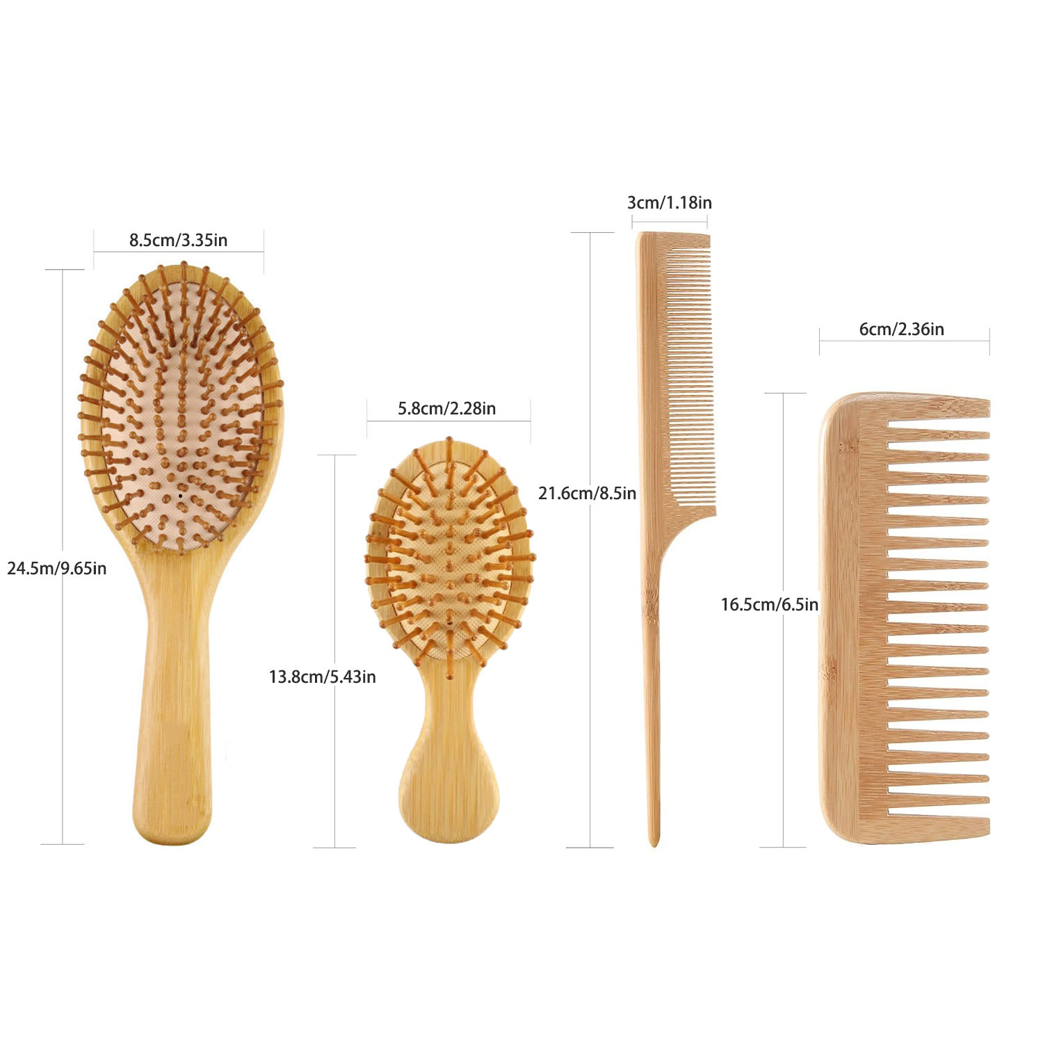 Zestaw szczotek i grzebieni z  – Detangling Wide Comb recenzja i cena