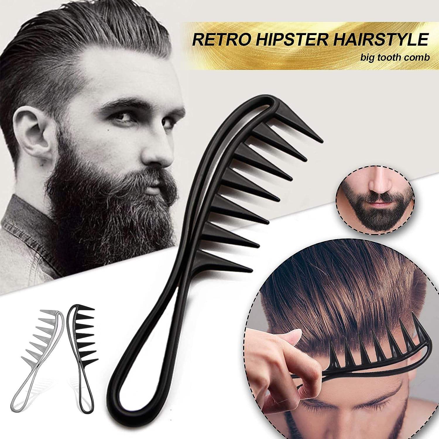Fryzjer przenośny wielokolorow – Detangling Wide Comb recenzja i cena