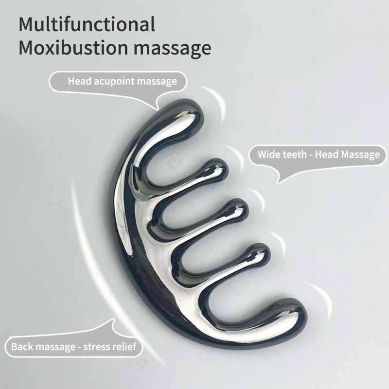 1 szt. Metalowy grzebień do ma – Detangling Wide Comb recenzja i cena
